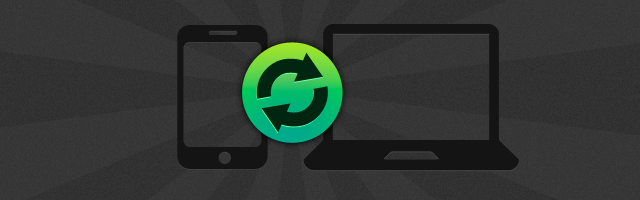 Synkroniser indhold mellem iPhone og computer