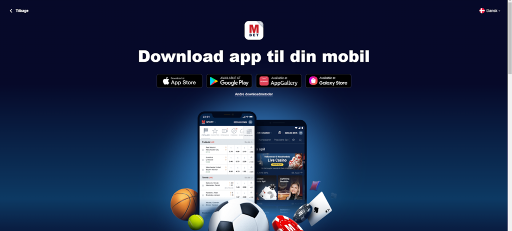 Mobile apps hos Marathon Bet